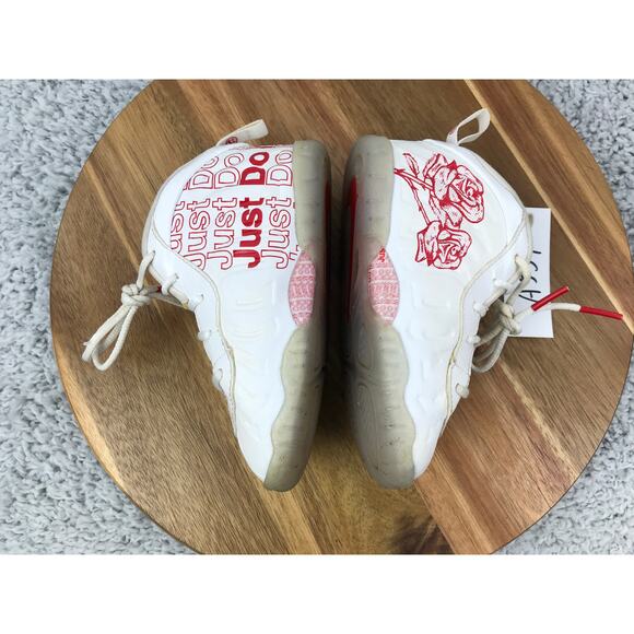 Nike Little Lil Posite One Takeout Bag TD White Casual Sneaker Kid 9c CV8918-100 - Picture 6 of 11